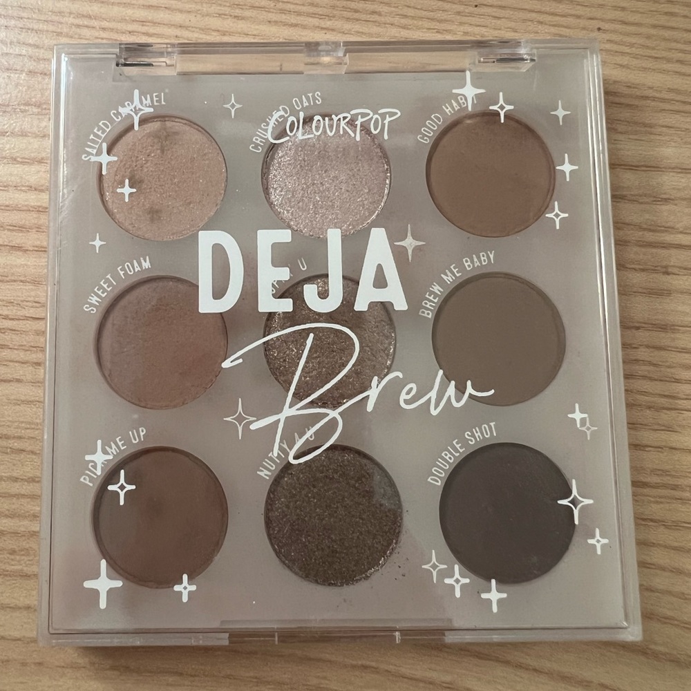 Colourpop Deja Brew Palette